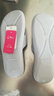 惠夫人拖鞋夏季旅行可折叠凉拖鞋EVA飞机便携防滑旅游洗澡出差酒店简易 旅行拖 浅灰 40-41 实拍图