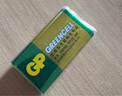 超霸（GP） 9V九伏1604G 6F22方形碳性电池烟雾报警器电池万用表话筒扩音器吉他等电池 9V电池1节（绿） 实拍图