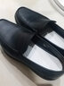沙驰（SATCHI）男鞋 男士皮鞋一脚蹬皮鞋男商务休闲鞋  21782037Z 黑色A 38 实拍图