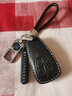 车凡 适用于日产轩逸钥匙套2022款新天籁钥匙扣14代尼桑逍客骐达奇骏楼兰劲客途达蓝鸟钥匙包 日产A/三键/金边款【奶奶灰】+新绳扣套装 实拍图