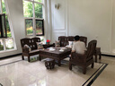 虎大师 红木家具非洲鸡翅木（学名：非洲崖豆木）实木沙发中式客厅组合家具大户型别墅 沙发1+2+3六件套 实拍图