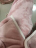 安之伴睡衣女秋冬保暖法兰绒加绒加厚休闲开衫宽松女士家居服套装可外穿 豆沙 M 实拍图