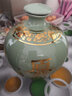 大师汇景德镇陶瓷酒瓶黑釉酒坛子密封酒具酒瓶子乌金釉坛子家用白酒壶 5斤豆青送麻布系绳 简装 实拍图