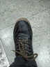 布艺庭厨师鞋防滑防水厨房鞋男士鞋子春秋夏季休闲皮鞋上班工作透气板鞋 黑色加绒S555-1 39 实拍图