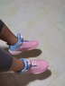 李宁热断码男童鞋运动鞋2025秋季旋转纽扣儿童透气篮球鞋防滑中大童 粉色 39 实拍图