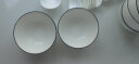 惠寻 京东自有品牌 36件套欧式黑线竖纹釉下彩陶瓷碗碟餐具套装 实拍图