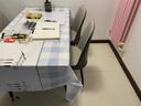 骁诺岩板餐桌家用餐桌椅组合意式轻奢吃饭桌子小户型长方形餐厅家具 加厚雪山白【12mm厚】哑光 70*130一桌六椅 实拍图