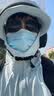 西域骆驼（VANCAMEL）防晒衣男夏季男士户外钓鱼防紫外线冰丝皮肤衣夹克外套 天蓝 3XL 实拍图