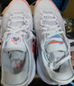 李宁桀骜低帮丨篮球鞋男鞋透气网面轻量高回弹耐磨实战运动场外比赛鞋 【白焰】标准白-8 45 实拍图