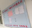 REDS 磁性挂墙式大白板写字板办公会议展示看板培训小黑板儿童家用教学可擦画板墙面涂鸦墙磁力展示板 【加厚】120cm*200cm单面磁性白板 实拍图