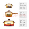 康宁锅具套装晶彩透明玻璃汤锅炖煮锅 1.25L+单柄1.6L+3.2L三件套 实拍图