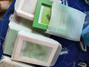 花衣裳实木挂墙相框摆台桌面摆件画框相片木质装裱小12寸纪念日生日礼物 蓝色 6寸【可放10.0*15.0cm】摆挂 实拍图