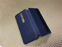 梦琪 华为mate RS保时捷手机壳真皮 mate10pro智能翻盖保护壳m9全包商务男高档防摔皮套 mate rs宝蓝色【头层牛皮】 实拍图