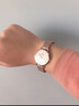 丹尼尔惠灵顿（DanielWellington）dw手表女 简约时尚欧美腕表石英女士手表 生日礼物送女友 28mm女表-黑盘气质DW245 实拍图