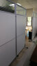美轩戈上海办公室隔断移动屏风可折叠移动高隔断板式隔墙屏风隔断简约现代 1000*2000三十公分玻璃一块带铝塑脚 实拍图