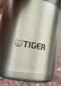 虎牌（TIGER）新款304不锈钢保温梦重力轻便携直身杯MMZ-K035 单位团购定制LOGO 曜石黑 500ml(KS) 实拍图