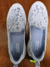 斯凯奇（Skechers）渔夫鞋夏季一脚蹬女鞋蕾丝透气懒人散步鞋休闲妈妈鞋平底单鞋 896020-TPE/灰褐色 40 实拍图