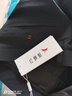 红蜻蜓（RED DRAGONFLY）休闲裤男夏季薄款商务百搭直筒裤时尚修身弹力裤子男装 黑色 36 实拍图