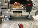 巨木 越野车打气泵SUV大货车专用双缸高压大功率充气泵12V大型汽车轮胎沙漠用全金属车载冲气泵打气筒 12V双40缸银色充气泵【适用小汽车/越野/小货】 实拍图
