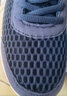 骆驼男鞋夏季大网面透气镂空薄款软底户外运动休闲健步跑鞋男士 深蓝/白 40 实拍图
