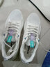 特步女鞋冬季新款网面跑步鞋轻便软底老爹鞋休闲运动鞋女 米紫【网面】 38 实拍图