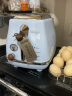 德龙(Delonghi) CTOV2103.VAZ多士炉 icona复古早餐系列家用面包机 海洋蓝 2片式 实拍图