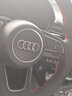 奥迈尔适用于奥迪A6L方向盘套真皮翻毛手缝A4L/A3/Q5L/Q3/Q7/A5/A7S8TT牛皮 NAPPA牛皮两侧打孔+红色线 实拍图