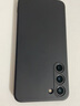 庚辰 适用三星s23+手机壳SM-S9160保护套镜头全包防摔软壳SAMSUNG直边液态硅胶壳男女款 三星S23+ 【优雅黑】配水凝膜 实拍图