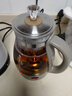 麦卓（MAKE JOY） 煮茶器黑茶煮茶壶全自动蒸汽电茶壶保温泡茶蒸茶壶花茶普洱养生壶 02黑（按键款）+把杯套装 1L 实拍图