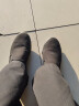 回力一脚蹬男鞋老北京布鞋子男士春夏季帆布鞋运动休闲懒人工作板鞋 黑白6249 41 实拍图