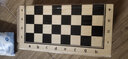 紫湖国际象棋套装磁性实木棋子实木象棋盘便携教学训练西洋棋比赛专用 实拍图