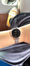 丹尼尔惠灵顿（DanielWellington）dw手表女 简约时尚欧美腕表石英女士手表 生日礼物送女友 28mm女表-黑盘典雅银钢带/DW218 实拍图