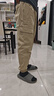 骆驼（CAMEL）运动休闲男裤子防泼水梭织束脚运动裤 J13CAVLR060 卡其 XXXL 实拍图