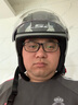 LS2摩托车头盔男女士半覆式安全帽子复古个性电动车四季半盔OF562 加购茶色镜片（备注头盔颜色） XXXXL（建议64-65头围） 实拍图