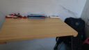 福潭匠 壁挂桌电脑桌 双支撑连壁桌挂墙桌靠墙折叠桌实木书桌墙壁桌子 60*40实木清漆 实拍图