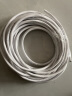 德力西RVV护套线三芯0.5-6平方铜芯电线国标家用工程延长线充电桩电缆线 白色3*0.5 10米（默认连续，散剪不退换） 实拍图