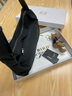 欧迪鸟（ODYBIRD）品牌单肩包男包帆布包休闲牛津布包男士斜挎包轻便大容量时尚包包 黑色 中包31*7*22cm 实拍图