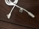 品胜（PISEN）苹果数据线 (弯头L型) 充电线 苹果5s/6 iphone7/8/X/XR等通用 数据线 白色 1m 实拍图