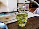 丰陶张生 日式加厚耐热玻璃过滤龙井绿茶壶仿宋执壶花茶泡茶器套装公道杯 绿茶公道壶350毫升+两高脚猴魁杯 实拍图