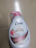 多芬（Dove）沐浴露清爽保湿持久留香男女士通用大容量沐浴乳液排名前十名 弹润水嫩300g*2瓶+浴球 实拍图