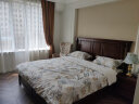Harbor House美式纯棉贡缎四件套床上用品花鸟活性印花全棉双人被套床单Parrot 1.8米床配2.2x2.4m被芯 四件套 实拍图