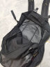 神枪兔50升加厚帆布学生书包男大容量户外双肩包女结实耐磨运动旅行背包 黑色 实拍图