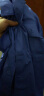 锦万泽 夏季工作服男女夏装薄款长袖套装工人劳保服车间工厂服定制 蓝色夏季长袖上衣 170 实拍图