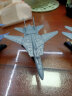 4D拼装飞机模型歼20战斗机B-2轰炸机鱼鹰直升机拼装模型8款 8架拼装战斗机-组合1 晒单实拍图