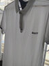 啄木鸟（TUCANO）短袖t恤男纯色polo打底衫商务时尚休闲百搭上衣男装白色3XL 实拍图