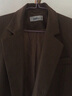 betu百图女装休闲小西装女款通勤西服外套JD2101T29 咖色 M 实拍图