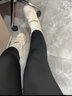 FitonTon鲨鱼裤打底裤女秋冬季保暖加绒提臀裤高腰显瘦紧身瑜伽裤 薄绒黑M 实拍图