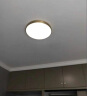 艾品（AIPIN）LED客厅餐厅卧室吸顶灯轻奢简约书房灯美式全铜超薄灯具套餐 简约吸顶灯金40cm  8-12平方 实拍图