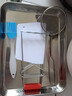 百畅 304不锈钢蒸盘家用菜盘广东拉肠粉专用工具套装长方形盘子 304浅盘31×24×2.5cm纯平底 （肠粉工具四件套） 实拍图