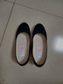 京睿春秋夏季老北京布鞋女鞋单鞋粗跟工作鞋黑色酒店鞋一脚蹬高跟鞋 黑色036 37 实拍图